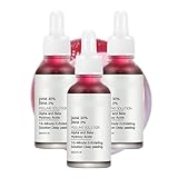 Fruchtsäurepeeling Gesicht, Chemisches Peeling Gesicht, BHA Peeling Serum für Gentle Exfoliating,...