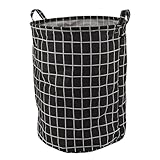 HEEPDD Wäschekorb, Faltbarer Wäschekorb, Baumwollleinen, Faltbarer mit Großem Fassungsvermögen,...