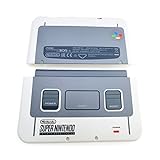 3DS XL SFC Shell Top & Bottom Cover Plates Replacement, for Nintendo New3DS XL LL New3DSXL Handheld...