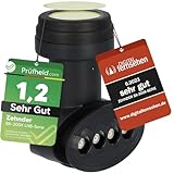 [ 2X Test SEHR GUT *] ZEHNDER Quattro LNB mit LTE Abschirmung & Sun Protect UV Schutz, nur für...