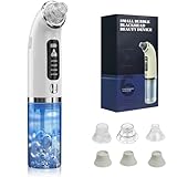 Shiptree Mitesserentferner Porenreiniger Gesicht, Porensauger mit 4 Modi 6 Saugspitzen & Sichtbarem...