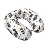 Cooles Motorradfahrer-Nackenkissen für Flugzeuge, Memory-Schaum-Nackenkissen für Reisen/Schlafen,...