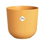 elho Jazz Round 19 cm blumentopf - Pflanzentopf für den Innenbereich - 100% recycelter Kunststoff -...