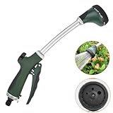 Gartenbrause, Lang Garten Gießstab mit Stiel, 5 Strahlarten Giesstab Kopf Stabbrause mit...