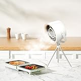 Tragbare Abzugshaube, Dunstabzugshaube mit austauschbarem Filter, Desktop-Abzugshaube mit...