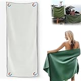 Magnetisches Badetuch, Schnelltrocknendes Mikrofasertuch, 30 X 75 Outdoor-Handtuch, Sanddichtes Und...