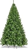 Weihnachtsbaum grün künstlich 180 cm - täuschend echt & naturgetreuer Tannenbaum - Nordmanntanne...