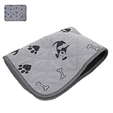 ROMISBABA Waschbare Wiederverwendbare Welpenunterlage Saugfähige Trainingsmatte für Hunde...