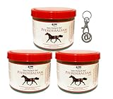 ILODA Einkaufswagenchip aus Metall + 3x 500ml Pferdebalsam Gel grün, Pferdesalbe, Pferdegel kühlt,...