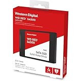 WD Red interne Festplatte 4 TB (3,5 Zoll, NAS Festplatte, 5.400U/min, SATA 6 Gbit/s,...