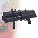 Elektronische Multicolor Konfetti Konfettikanone, elektrischer Hand-Sprühwerfer mit 3 Schüssen,...
