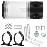 BESPORTBLE Wasserkühltank Transparent Zylindrisch 110mm fürpc Wasserkühlung...