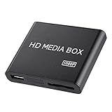 Richer-R Full HD 1080P Media Player, Digital Mediaplayer 1080P RM/RMVB Media Player Box,Tragbar...