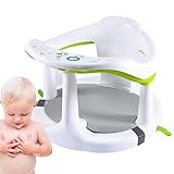 Badewannensitz Baby - Duschsitz Für Kleinkinder | Badesitz Baby, Rutschfester 6-18 Monate...