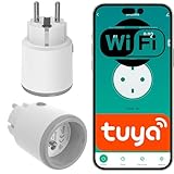 Sone Smart One WLAN Steckdose Typ FR 3680W 16A mit Stromverbrauchsmessung – WiFi Smart Plug...