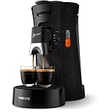 Philips Senseo Select ECO-Kaffeepadmaschine, schwarz/gefleckt - Wahl der Kaffeestärke plus...