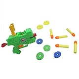 Kinderpistole mit Dart-/Scheibenwerfer | Spielzeugwaffe für Kinder – Ungefährliches und lustiges...
