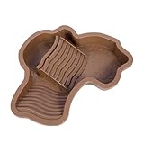 TOWARDSNAN Reptiles Water Container Water Bowl with Steps Access Easy Cleaning Turtles Bath Station...