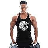 Cabeen Herren Sport Tank Top Bodybuilding Fitnessstudio Muskelshirt Sleeveless Shirt Trainingsshirt