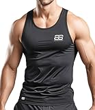 Authentic Gym® AKTIV Tank - Fitness Tank Herren, Funktionelles & schnell trocknendes Tanktop,...