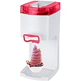 4in1 Gino Gelati GG-50W-A Red Softeismaschine Eismaschine Frozen Yogurt-Milchshake Maschine...