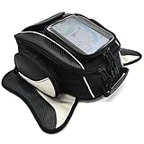 Dracarys Magnetic Motorcycle Tank Bag - Oxford Schwarz Motorrad Tasche Reise Outdoor-Sporttasche...