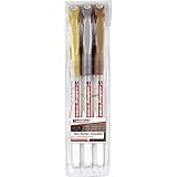 edding 2185 Gelroller - gold, silber, kupfer (metallic) - 3er-Set - 0,7 mm - Gelstifte zum...