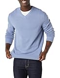 Amazon Essentials Herren V-Ausschnitt Pullover 100% Baumwolle Regular Fit (Erhältlich In Groß und...