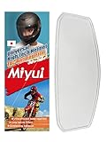 Miyui Japan Motorrad Helm Antibeschlag Folie, Motorradhelm-Visier, Universal-Visierschutz, Aufkleber...