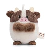 NICI Kuscheltier Kuh Moona 5cm beige - Stofftier aus weichem Plüsch, niedliches Plüschtier zum...