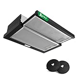 KICHPOWER Flachschirmhaube Dunstabzugshaube 60 cm, A+++, 400 m³/h, Einbau Flach Abluft Abzugshaube,...