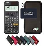 Casio FX-85DE X ClassWiz technisch-wissenschaftlicher Rechner + WYNGS Schutztasche von CALCUSO +...