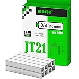 meite Tackerklammern Typ 53, 10 mm verzinkte Klammern Typ 53 JT21 für Handtacker & Elektrotacker,...