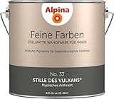 Alpina Feine Farben – No. 33 Stille des Vulkans® – edelmatte Innenfarbe - Wandfarben für...