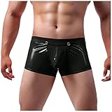 Sexy Dessous Herren Bequemes Weiches Nachthemd Transparente Dessous Push-Up-Höschen Spitzenslips...