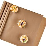 Dauerbackfolie Set, 10 Stück, 30 x 40 cm, Hitzebeständig, Antihaftbeschichtet, Zuschneidbar