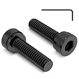 120 Stück M4 x 14 mm Schrauben, Zylinderschrauben mit Innensechskant, M4 Schrauben Schwarz...