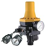 PUMPENSTEUERUNG DRUCKSCHALTER Druckwächter Automatic-Controller Durchflusswächter AC3 verkabelt...
