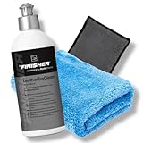 Auto Lederpflege Lederreiniger Set - THE FINISHER LeatherTexClean 500ml Lederreiniger &...