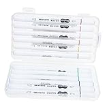 HOMSFOU 1Satz Doppelseitige Acrylmarker Farben Malstifte Wasserfeste Pinselstifte Für Kunstbedarf...