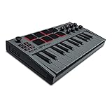 Akai Professional MPK Mini MK3-25-Tasten USB MIDI Keyboard Controller, 8 Hintergrundbeleuchtete Drum...