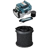 Makita DVC750LZX3 Akku-Staubsauger 18V (ohne Akku, ohne Ladegerät) + Nassfilter