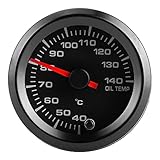 Julihai Öltemperaturanzeige Universal 2in 12V 40-140℃ Display Auto-Hintergrundbeleuchtungssensor...