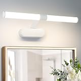 Homefire LED Spiegelleuchte Bad 40CM - Spiegellampe Badezimmer 6W Badleuchte Wand Wasserdicht IP44...