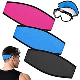 YEAMLTE Maskenband Taucherbrille, 3 PCS Tauchmaskenbands, Maskenband Neopren, Taucherbrille Band...