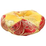 JOINPAYA Klangschalenkissen aus Stoff 5 Zoll Handgenähtes Klangschalen Pad Rutschfeste Unterlage...