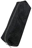 Online Premium-Schlampermäppchen/Pencil Case in Cord Schwarz I Stylisches Schlamperetui für Jungen...