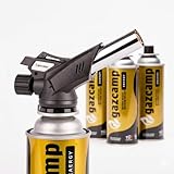 Gazcamp Lötbrenner 220 RS, Präzisions-Gasbrenner mit Piezo-Zündung, 650°C Arbeitstemperatur,...