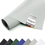ANKO PLANEN LKW PVC Plane 450g/m² - 3m breit - Meterware ohne Ösen - wasserdichte und robuste...