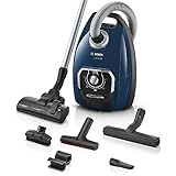 Bosch Staubsauger mit Beutel Serie 8 BGB75X494, Bodenstaubsauger, ideal für Allergiker,...